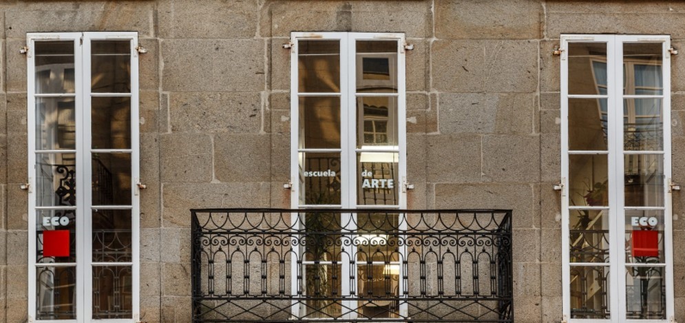 Fachada de la Escuela de arte ECO